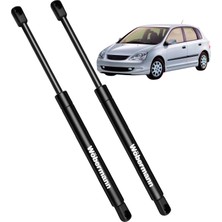 Die Grup Wöbermann Honda ile Uyumlu Civic Vıı Hb Bagaj Amortisörü Takım Sağ-Sol 2001-2005