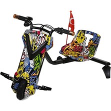 Aesco Hoverway Powerway Aparatı PWS807-STREET-DANCE Renkli Tek Ebat
