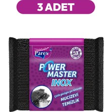 Aesco Parex Power Master Inox Sünger Üç Adet