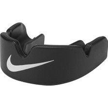 Aesco Nıke Alpha Ce Dişlik Dişlik Boks Mma Dövüş Sporları Mouthguard Koruma, Siyah/beyaz, Tek Boy