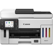 Aesco Canon Maxify GX6140 Wi-Fi + Tarayıcı + Fotokopi Renkli Çok Fonksiyonlu Tanklı Mürekkep Püskürtmeli Yazıcı