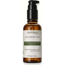 Die Grup Moringa & Biberiye Yağlı Bitkisel Saç Bakım Yağı 50 ml | Kırık Karşıtı, Parlaklık Veren
