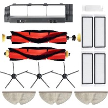 Die Grup Lin Grup Roborock S6 Maxv ve S5 Max Vacuum ile Uyumlu Yedek Fırça Filtre Seti