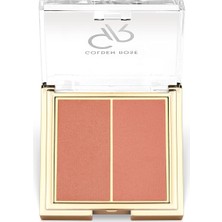 Die Grup Golden Rose Iconic Blush Duo No: 04 Soft Pink - Ikili Mat ve Saten Allık