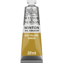 Aesco Winsor & Newton 1414280 Winton, Ince Kaliteli Yağlı Boya – 37 ml Tüp, Eşit Kıvamlı, Işığa Dayanıklı, Yüksek Kapatma Gücü, Renk Pigmentleri Açısından Zengin – Azo Sarı Yeşil