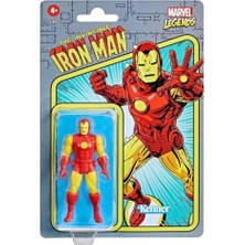 Aesco Marvel Legends Retro 3.75 Inç Iron Man Aksiyon Figürü