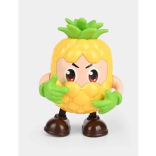 Aesco Dans Eden Ananas Bebek Emekleme Oyuncağı - Müzikli ve Işıklı