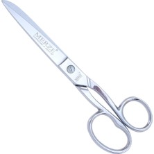 Aesco Fdm Merze 4257-8 Krom Kaplama Ev ve Saya Makası Çift Parmak D-165 No:8 (20 Cm)