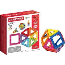 Aesco Magformers Mıknatıslı Basic Set, 14 Parça, 3 Yaş ve Üzeri