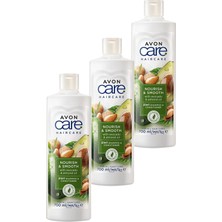 Die Grup Avon Care Avokado ve Badem Yağı Içeren Şampuan ve Saç Bakım Kremi 700 Ml. Üçlü Set