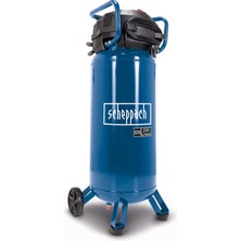 Die Grup Scheppach HC51V Kompresör (97 Db, 50 L, 10 Bar, Emme Gücü 220 L/dak, Basınç Düşürücü, Yağsız, 1500 Watt)