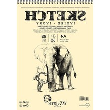 Die Grup Spiral Defter, A4 Boyutunda 85GR Çizim Bloku