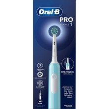 Oral-B Pro Series 1 Mavi Elektrikli Diş Fırçası, 1 Diş Fırçası Başlığı, Tasarımı