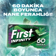 Die Grup First 60DK Infinity Yeşil Nane Aromalı Sakız 27 gr 12 Adet