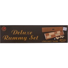 Aesco Star Oyun Aletleri - Deluxe Ahşap Okey Takımı (1010396)