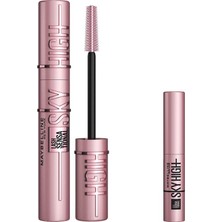 Die Grup Maybelline New York Lash Sensational Sky High Maskara 7.2 ml & Mini Lash Sensational Sky High Maskara 4.5 ml Makyaj Seti