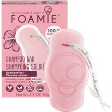 Die Grup Foamie Hibiskiss Katı Şampuan – Yıpranmış Saçlar Için Onarıcı Bakım