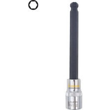 Aesco Ceta Form 1/2” 6 mm Ekstra Uzun Tip Topbaşlı Allen Uçlu Lokma C28S-HB06XL