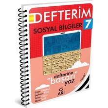 Aesco Arı Yayınları 7. Sınıf Sosyal Bilgiler Defterim - Sosyalimo Yni