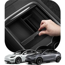 Aesco Spigen Tesla Model Y Legacy 2024-2023 Orta Konsol Düzenleyici Organizer T0220 Siyah - ACP04508 (Spigen Tr Garantili)
