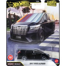 Aesco Hot Wheels Premium Boulevard, Toyota Alphard, Modern Japon Arabası, Koleksiyon, 1:64 Ölçeğinde, 3 Yaş ve Üzeri Çocuklar Için
