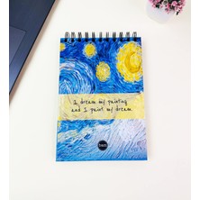 Die Grup 21X14CM Üstten Spiralli Sketch Book - Eskiz Defteri - Siyah Sayfa - 260 gr - 56 Yaprak
