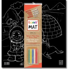 Die Grup Funny Mat Black Kutup - Tebeşirli