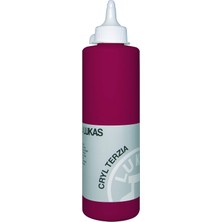 Aesco Lukas 48660500 Cryl Terzia Akrilik Boya, Alizarin Crimson, 500 ml