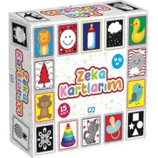 Aesco Ca Games Zeka Kartlarım 15 Kart Eğitici ve Öğretici Oyun