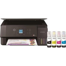 Aesco Epson Ecotank L3360 Wi-Fi + Tarayıcı + Fotokopi Renkli Çok Fonksiyonlu Tanklı Mürekkep Püskürtmeli Yazıcı