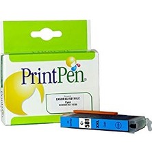 Aesco Prıntpen Canon CLI-581XXLC Cyan Extra Yüksek Kapasite Muadil Inkjet Kartuş
