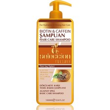 Die Grup Seleccion Naturel Biotin ve Kafein Şampuan, 1000 Ml, Dökülmeye Karşı Temel Bakım 188181111111