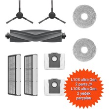 Die Grup Lin Grup Dreame L10S Ultra Gen 2 RLL32SE Modeli ile Uyumlu Yedek Parça Seti