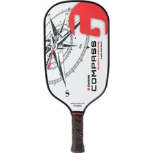 Aesco Gamma Spor Pusulası Neucore Pickleball Kürek, Grafit Güç Yüzeyi ve Petek Kavrama, Uzatılmış Pusula