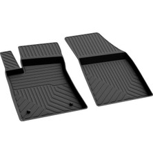 Aesco Ferrous Autoaccessories Renault Express Ön 2 Parça ile Uyumlu 4d Havuzlu Kauçuk Paspas 2021 ve Üstü