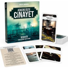 Aesco Mystic Murders: Askeri Üste Cinayet – Dedektif Dava Çözme Kart Oyunu | Qr Kod Destekli Gizem Oyunu |2-5kişi