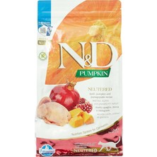 Farmina Pumpkin Tahılsız Bıldırcın Etli Balkabaklı ve Narlı Kısırlaştırılmış Kedi Maması - 1.5 kg