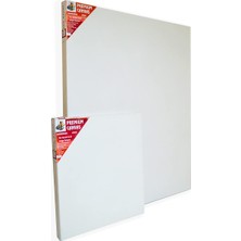 Aesco Bordo Sanat Taha Demir El Yapımı Premium Keten Tuval L Doku Sanatçı Kalite (40X60CM)