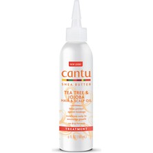 Die Grup Cantu Çay Ağacı & Jojoba Saç ve Kafa Derisi Yağı, Shea Tereyağlı, 6 ml (Ambalaj Değişebilir)