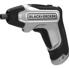 Aesco Black + Decker BCF611SCK-QW Silver Series Şarjlı Tornavida Hızlı Şarj 3.6V 1.6 Ah 5.5nm