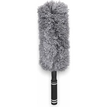 Die Grup Krafz Home Kaliteli Teleskopik Uzatılabilir Mikrofiber Yumuşak Başlıklı Toz Alma Fırçası, Püskülü Bükülebilir Dip Köşe Başlık, Boşluk Temizleme ve Almak Için Uzayabilir Fırça