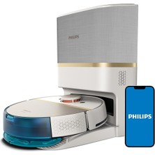 Die Grup Philips 7000 Serisi Homerun Aqua Islak Kuru Robot Süpürge, Otomatik Boşaltma Istasyonlu, Homerun, XU7100/02