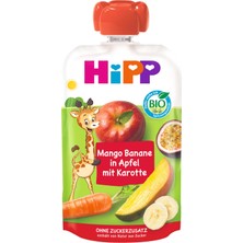Die Grup Hipp Organik Havuçlu Karışık Meyve Püresi 100 gr