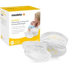 Die Grup Medela Tek Kullanımlık Stiller, Ipeksi Yumuşaklık, Hijyenik, Emici, 30 Adet