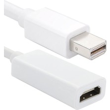 Die Grup Mcstorey Mini Displayport HDMI Çevirici Thunderbold To HDMI Adaptör Beyaz