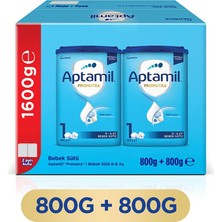 Die Grup Aptamil 1 Bebek Sütü 800 X2 Adet 1600 gr