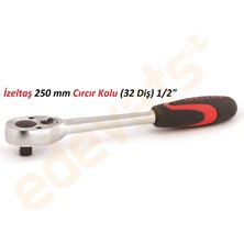 Aesco Izeltas Izeltaş 1513 1/2'' Cırcır Kolu 32 Diş