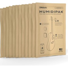 Aesco D'addario Gitar Hava Nemlendirici Paketler - Iki Yönlü Nemlendirme Sistemi Için Koşullanma Paketleri - Gitarın Doğru Nemlendirme Seviyesini Korumak Için - 12 Yedek Paket