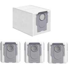 Die Grup 4 Adet Toz Torbası-Roborock ile Uyumlu Q5 Max+ /q5 Pro /q5 Pro+ /q7 Max /q7 Max+ /q8 Max /q8 Max+ /s7 Max Ultra /s7 Maxv Ultra /s7 Pro Ultra /s7 Pro Ultra /s8+/s8 Pro Ultra Toz Çöp Torbası Yedek Parça