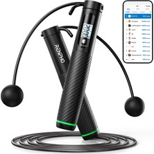 Aesco Renpho Akıllı Akülü Atlama Ipi, Uygulama, Fitness Eğitimi, Ağırlıklı Top